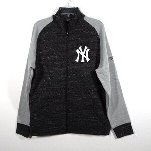 Fanatics New York Yankees Full-Zip Jacket Men's Size M Gray Fan Apparel